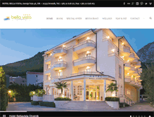 Tablet Screenshot of hotelbellavista.hr